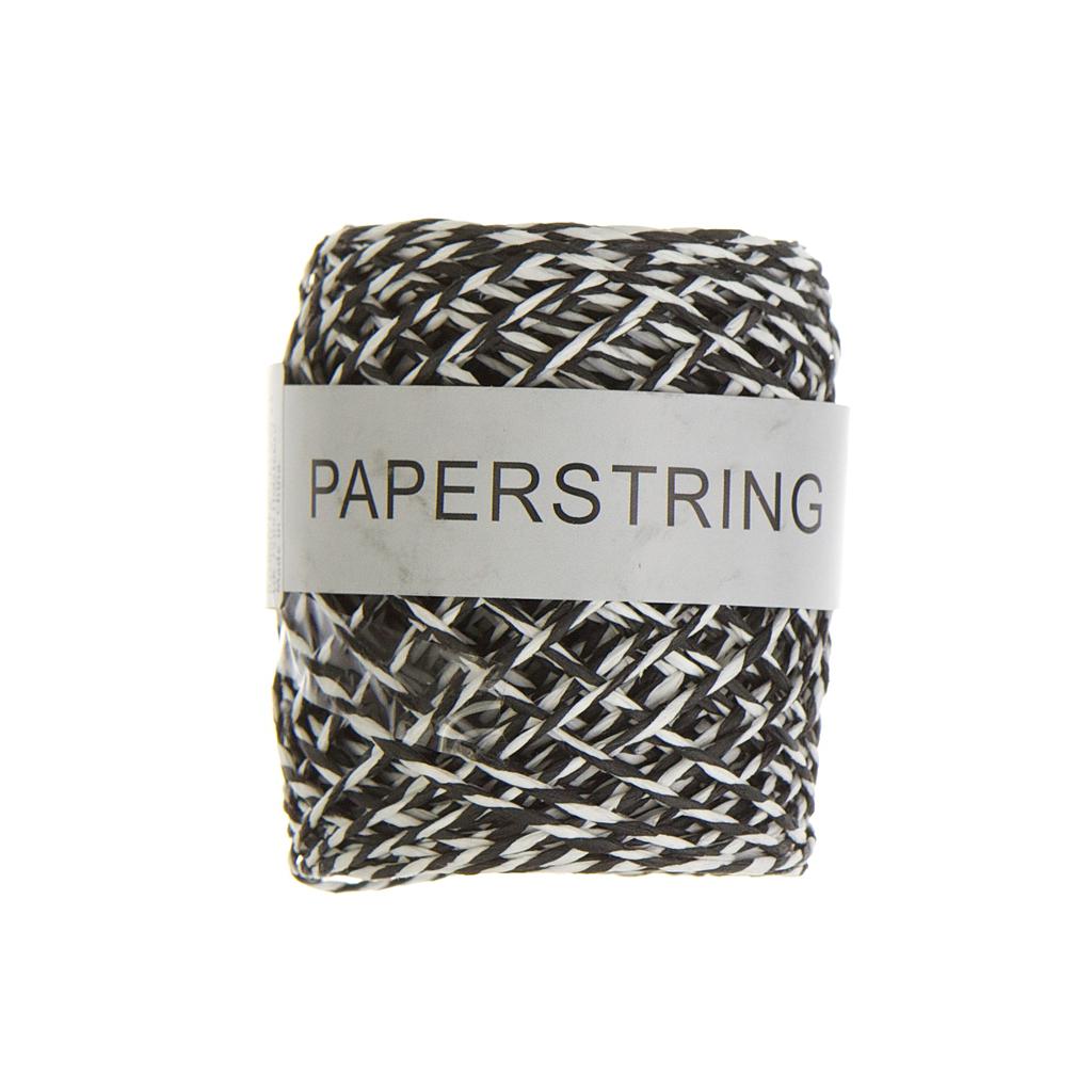Papiergaren twee kleuren getwijnd